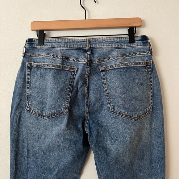 Rag & Bone Dre Low-Rise Slim Boyfriend Jeans *Altered Women's Size 30 - Picture 8 of 11